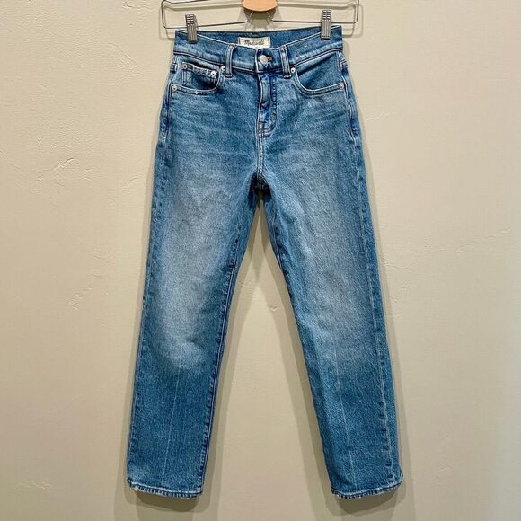 Madewell The Petite '90s Straight Jean in Rondell Wash - Size: 23P - Picture 2 of 11